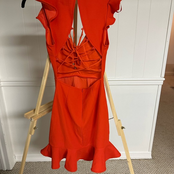 Hello Molly size small orange dress NWT - Picture 2 of 3